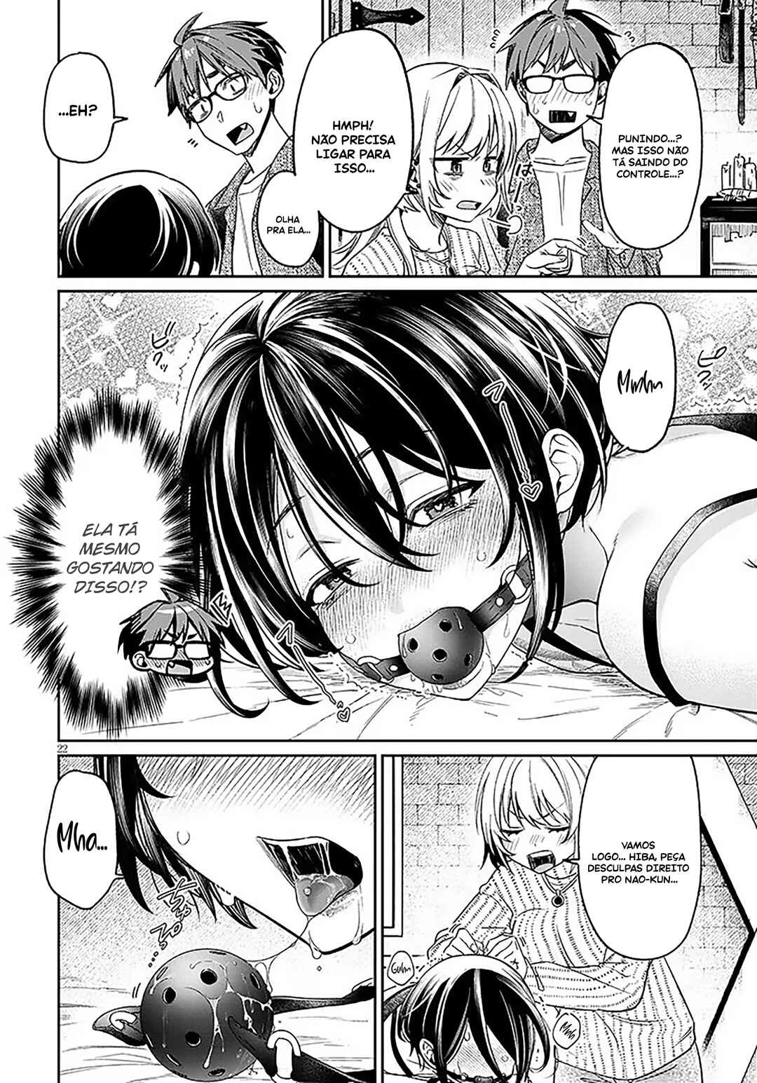 Kuse Tsuyo Kanojo wa Toko ni Izanau — Cap. 18, pág. 23
