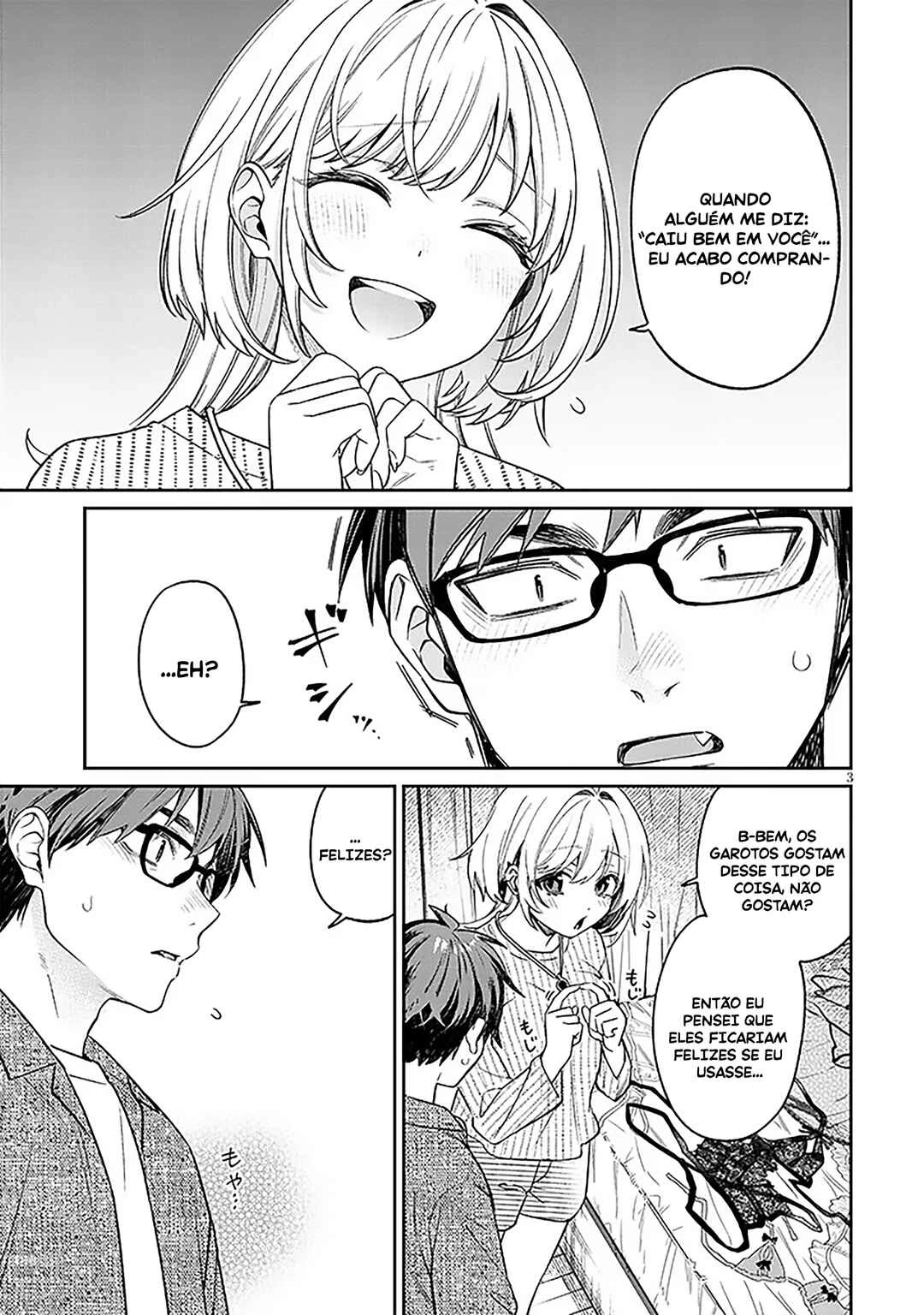 Kuse Tsuyo Kanojo wa Toko ni Izanau — Cap. 19, pág. 4