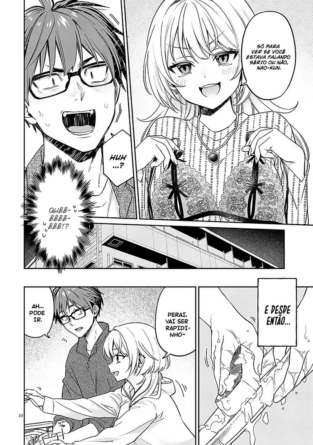 Kuse Tsuyo Kanojo wa Toko ni Izanau — Cap. 19, pág. 11