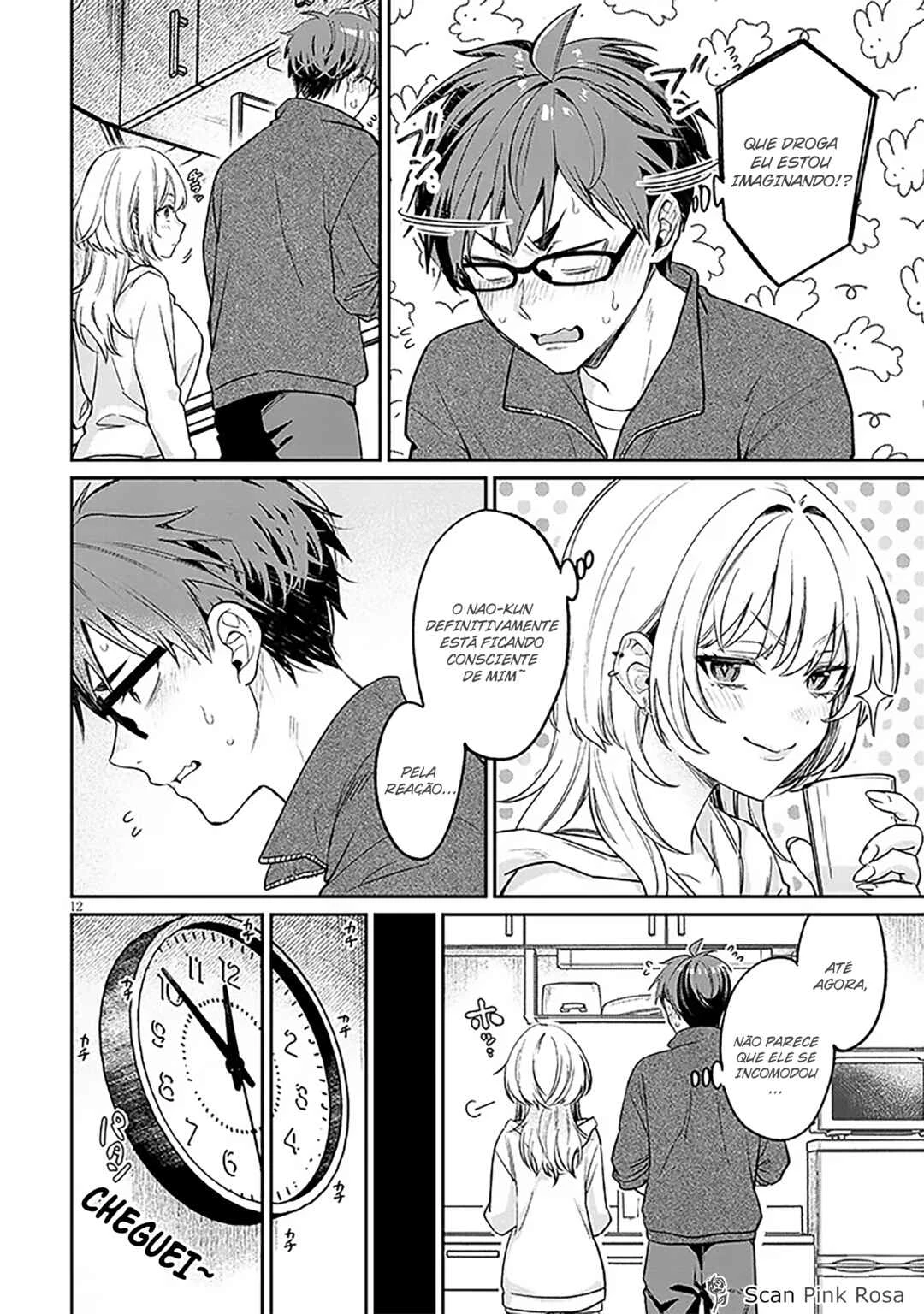Kuse Tsuyo Kanojo wa Toko ni Izanau — Cap. 19, pág. 13