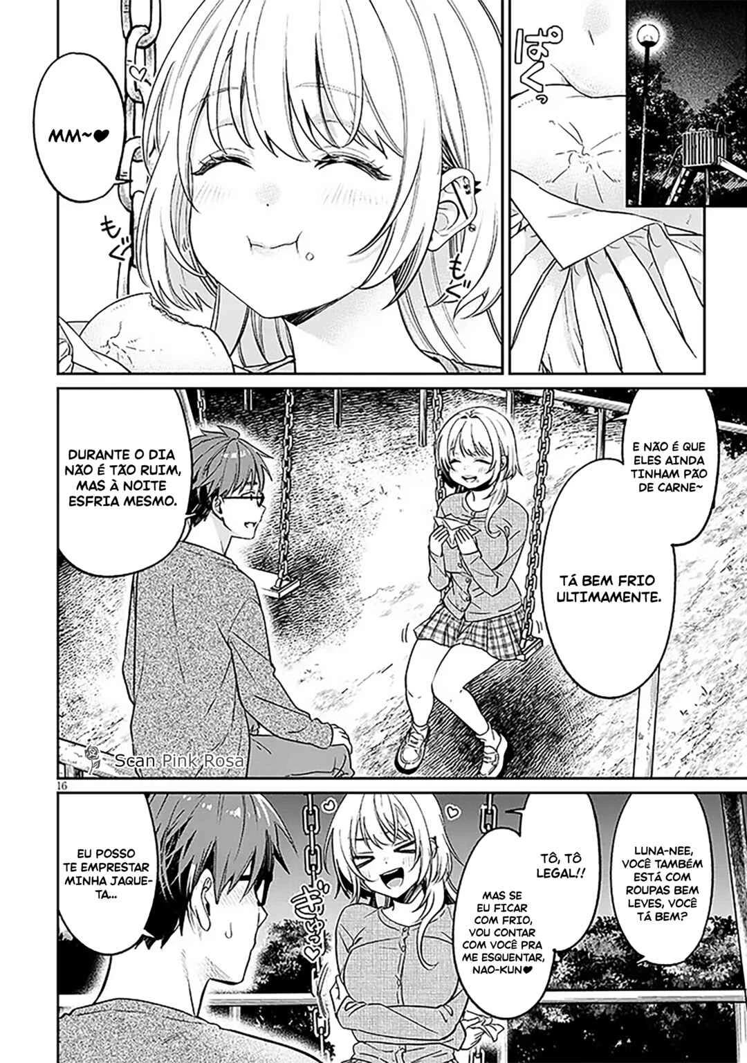 Kuse Tsuyo Kanojo wa Toko ni Izanau — Cap. 19, pág. 17