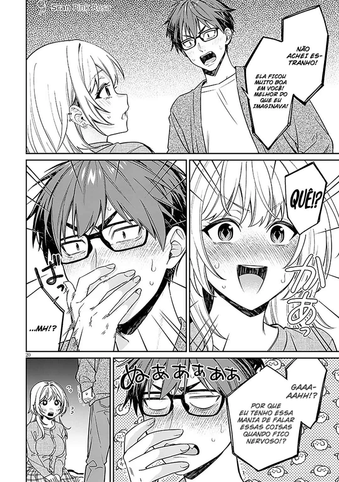 Kuse Tsuyo Kanojo wa Toko ni Izanau — Cap. 19, pág. 21