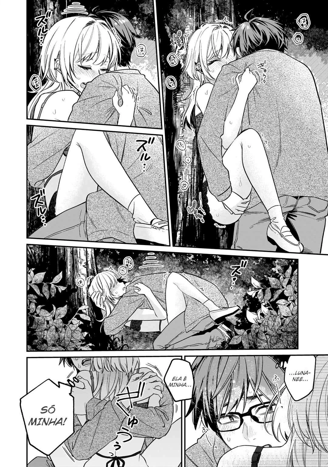 Kuse Tsuyo Kanojo wa Toko ni Izanau — Cap. 19, pág. 35