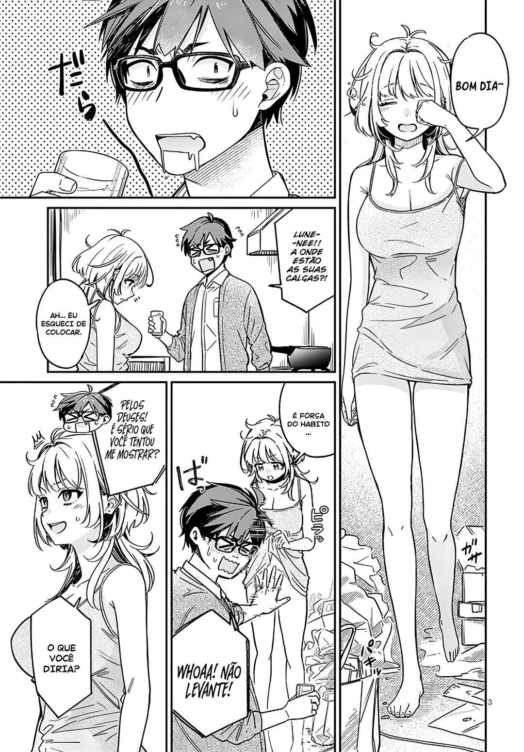 Kuse Tsuyo Kanojo wa Toko ni Izanau — Cap. 2, pág. 4