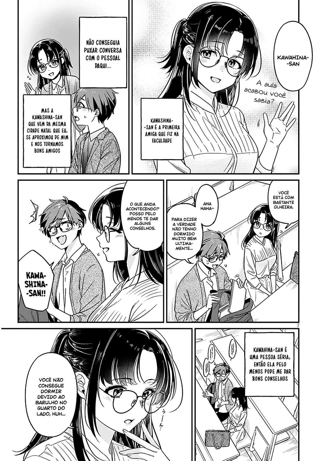 Kuse Tsuyo Kanojo wa Toko ni Izanau — Cap. 2, pág. 8