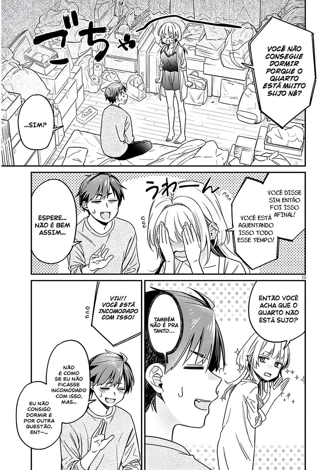 Kuse Tsuyo Kanojo wa Toko ni Izanau — Cap. 2, pág. 16
