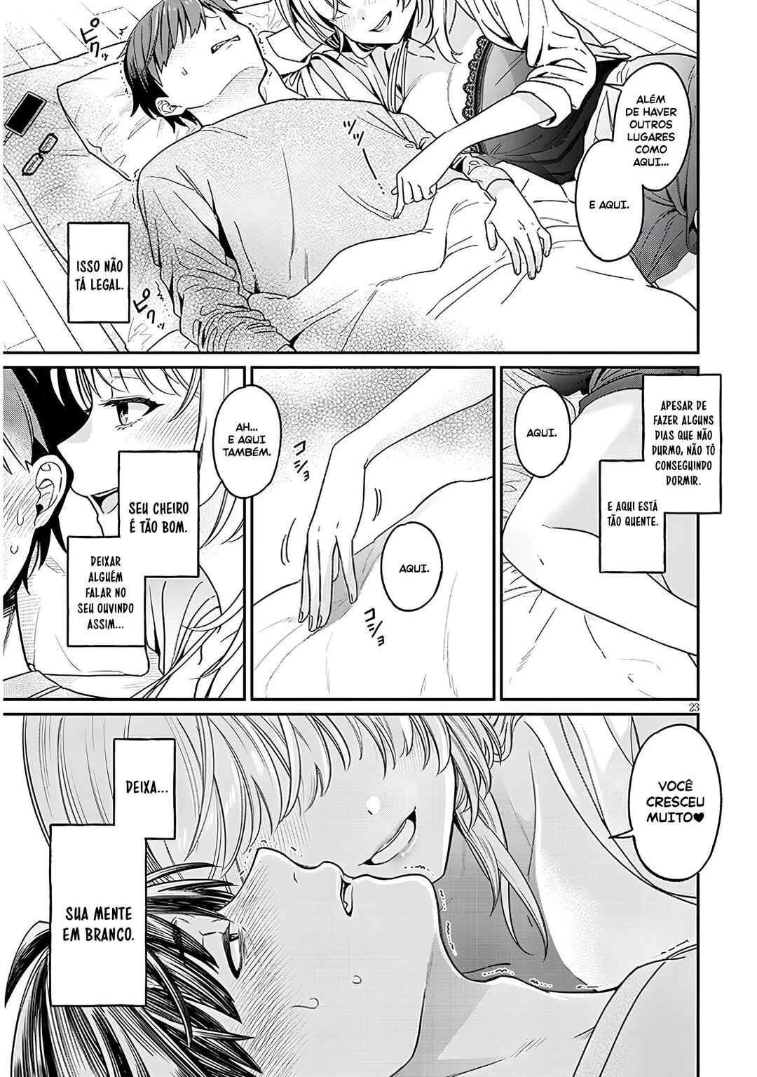 Kuse Tsuyo Kanojo wa Toko ni Izanau — Cap. 2, pág. 24