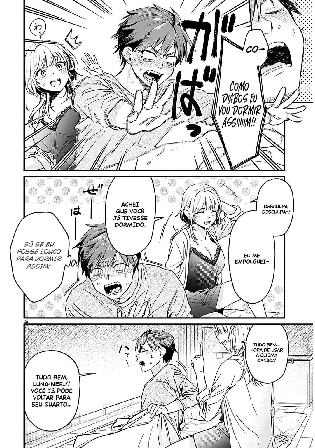 Kuse Tsuyo Kanojo wa Toko ni Izanau — Cap. 2, pág. 26