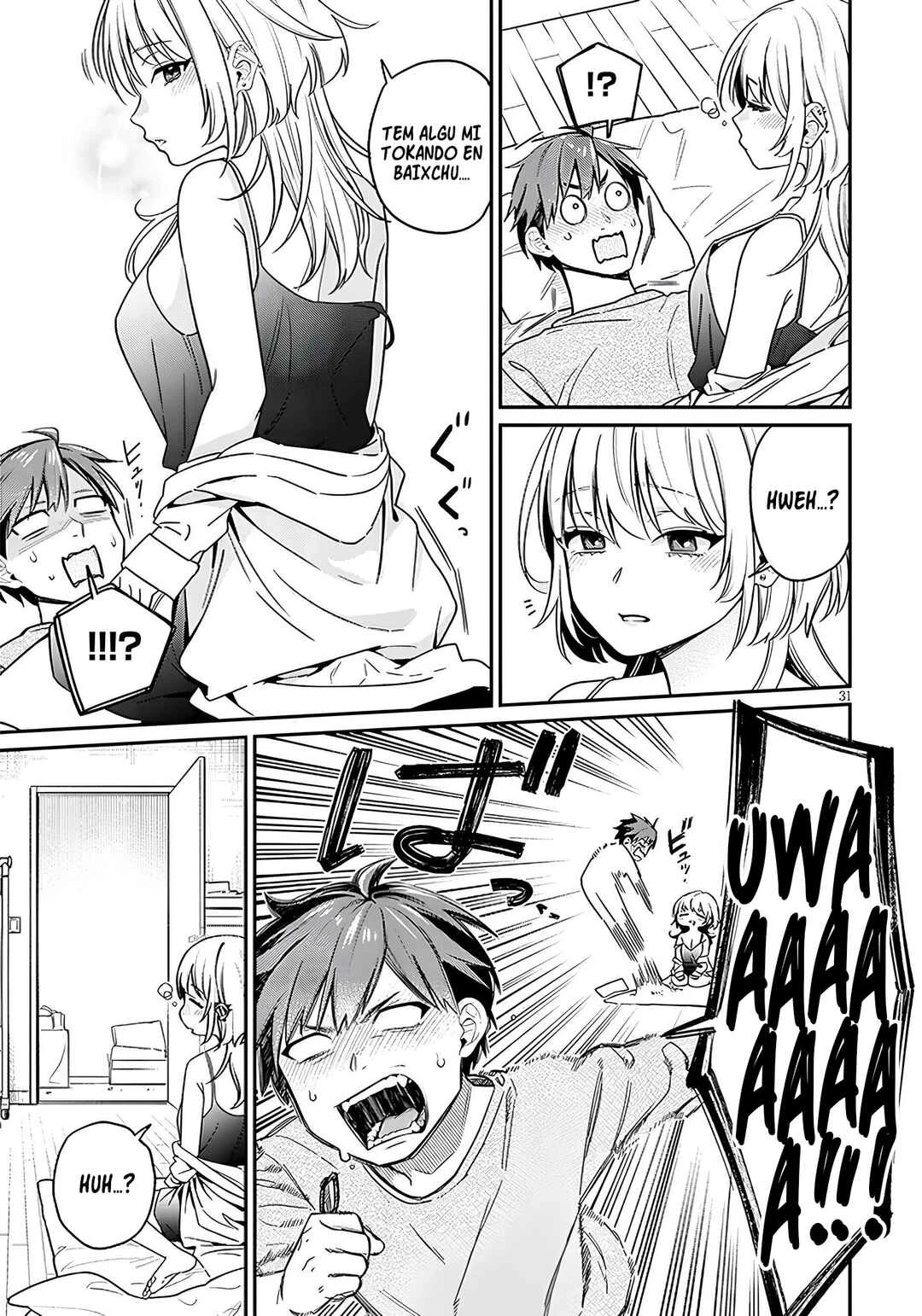 Kuse Tsuyo Kanojo wa Toko ni Izanau — Cap. 2, pág. 31