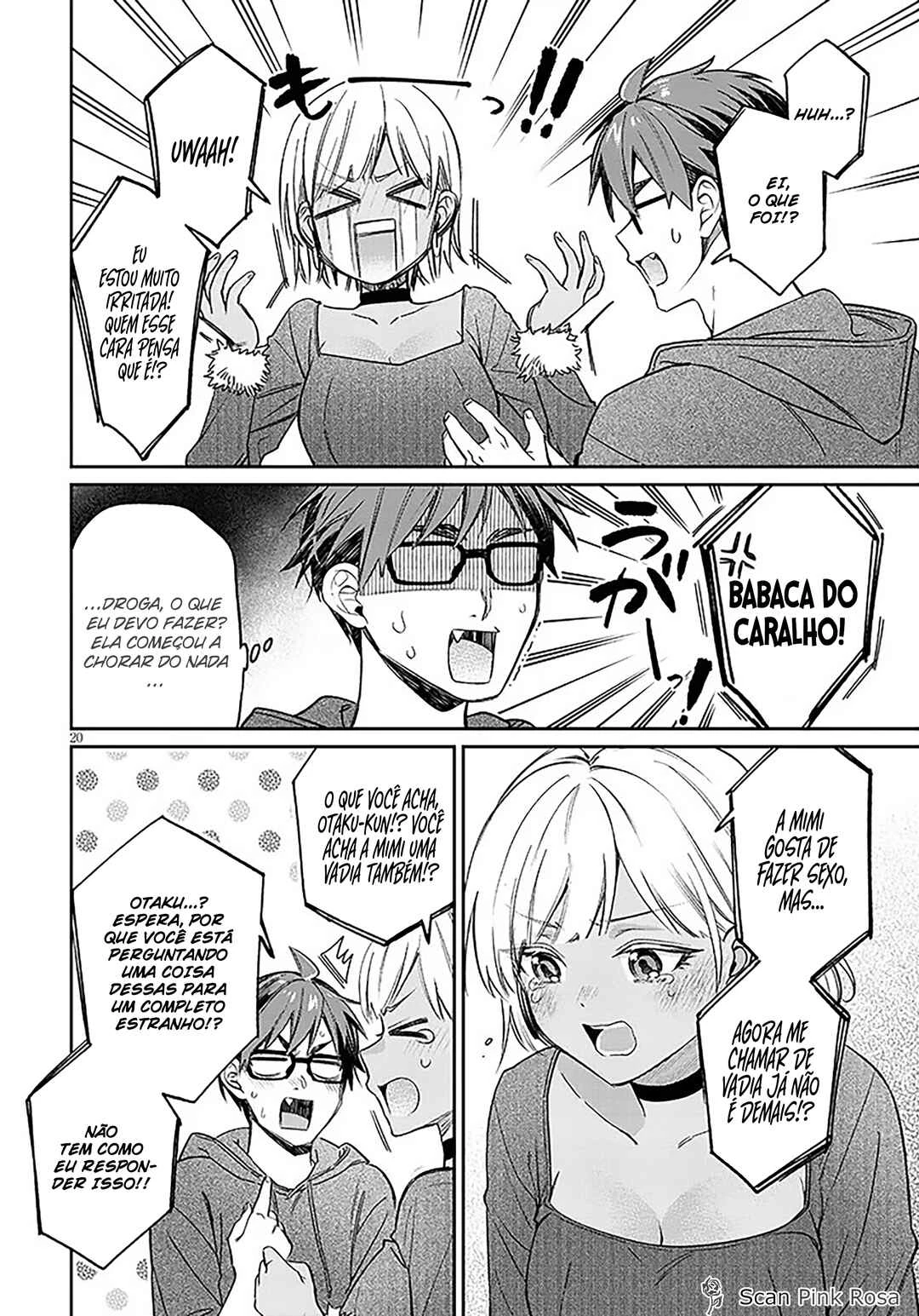 Kuse Tsuyo Kanojo wa Toko ni Izanau — Cap. 20, pág. 21