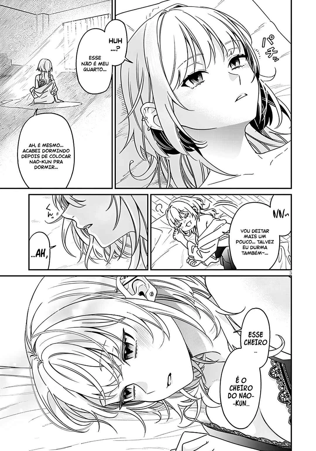 Kuse Tsuyo Kanojo wa Toko ni Izanau — Cap. 3, pág. 4