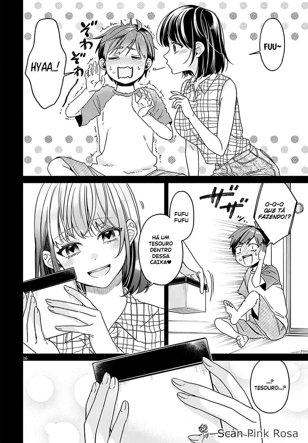 Kuse Tsuyo Kanojo wa Toko ni Izanau — Cap. 3, pág. 17