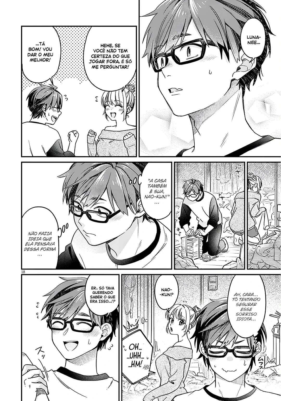 Kuse Tsuyo Kanojo wa Toko ni Izanau — Cap. 3, pág. 19