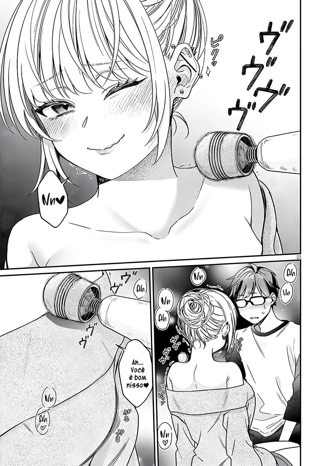 Kuse Tsuyo Kanojo wa Toko ni Izanau — Cap. 3, pág. 24