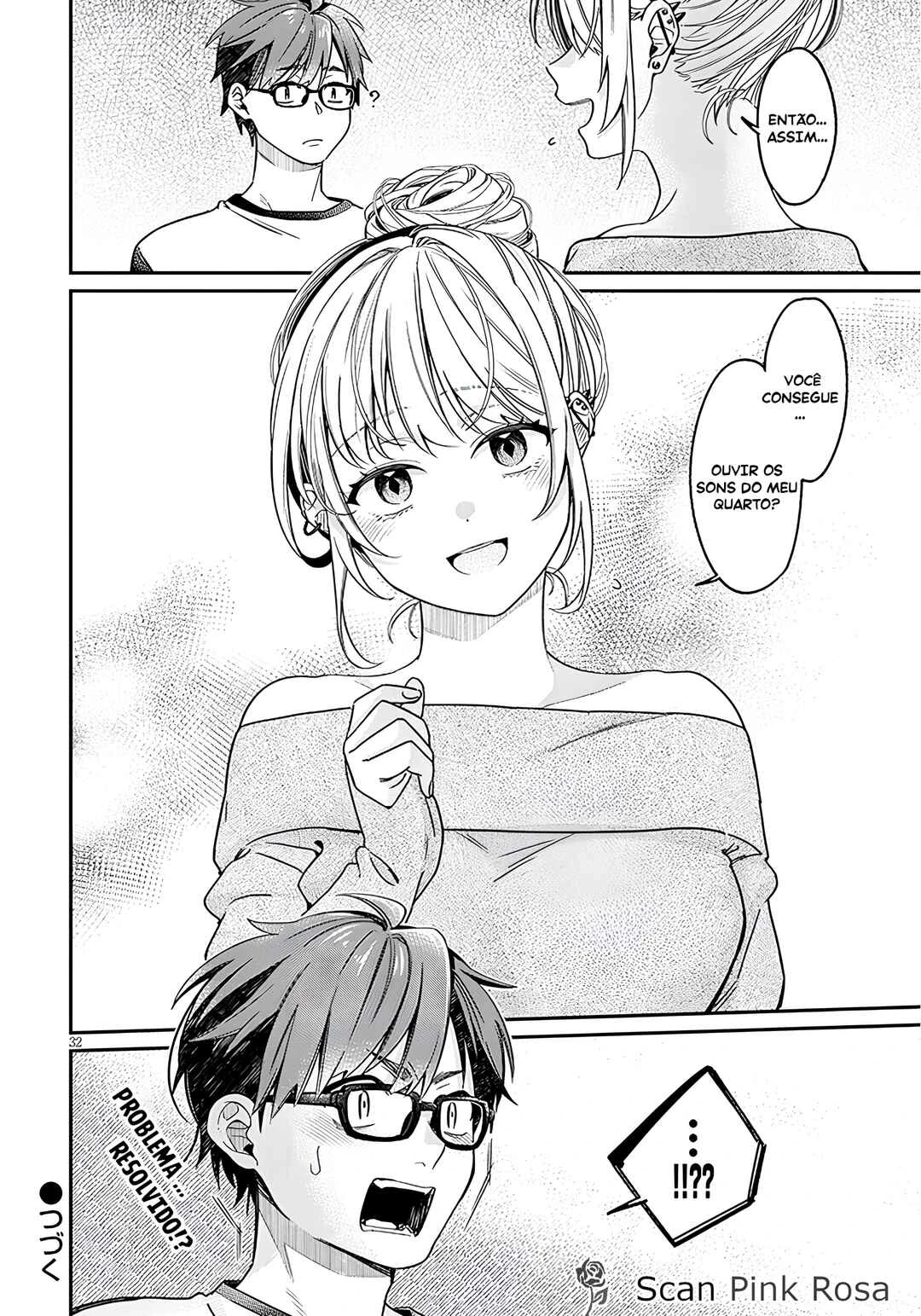 Kuse Tsuyo Kanojo wa Toko ni Izanau — Cap. 3, pág. 32