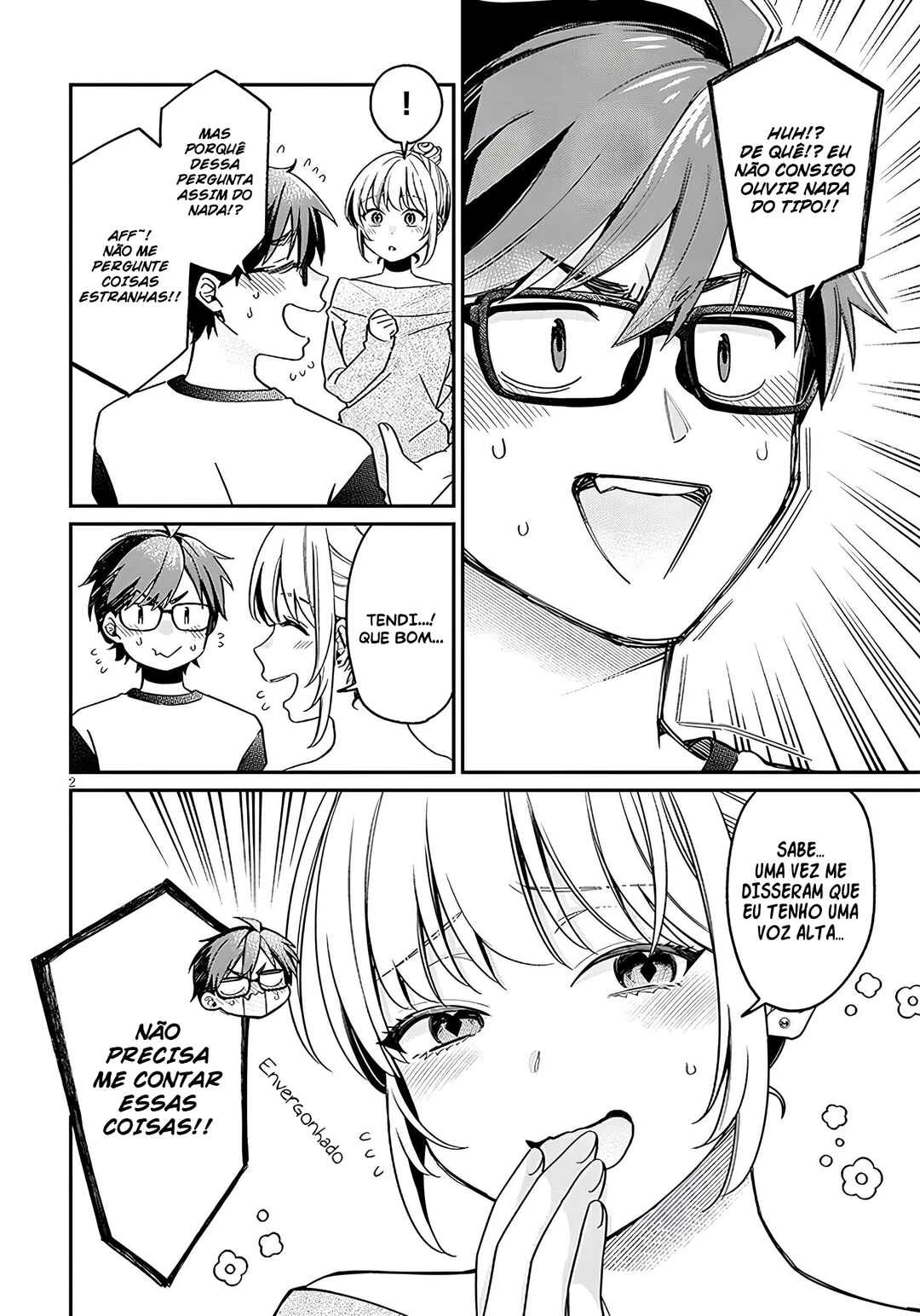 Kuse Tsuyo Kanojo wa Toko ni Izanau — Cap. 4, pág. 3