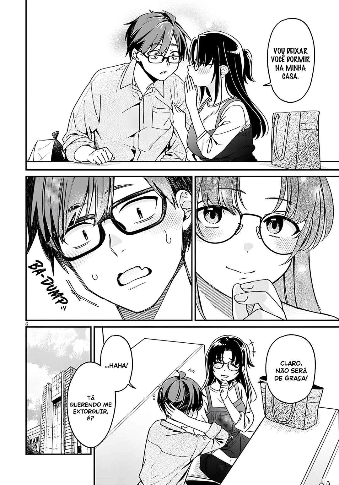 Kuse Tsuyo Kanojo wa Toko ni Izanau — Cap. 4, pág. 7