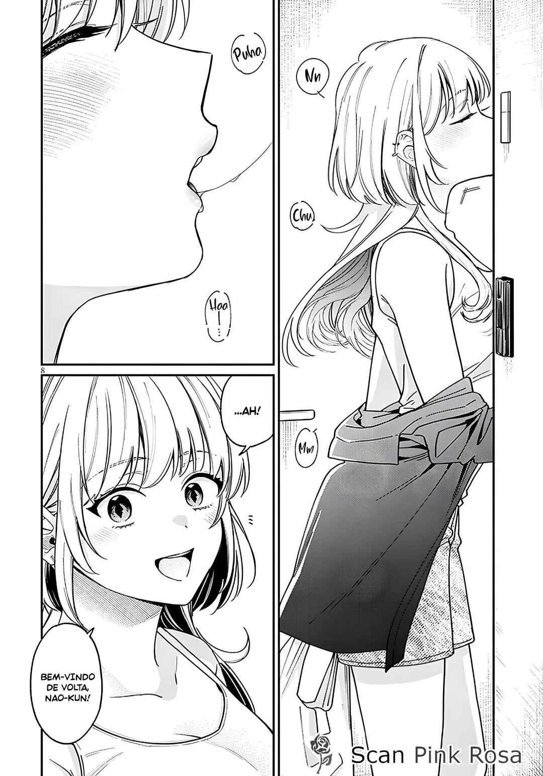 Kuse Tsuyo Kanojo wa Toko ni Izanau — Cap. 4, pág. 9