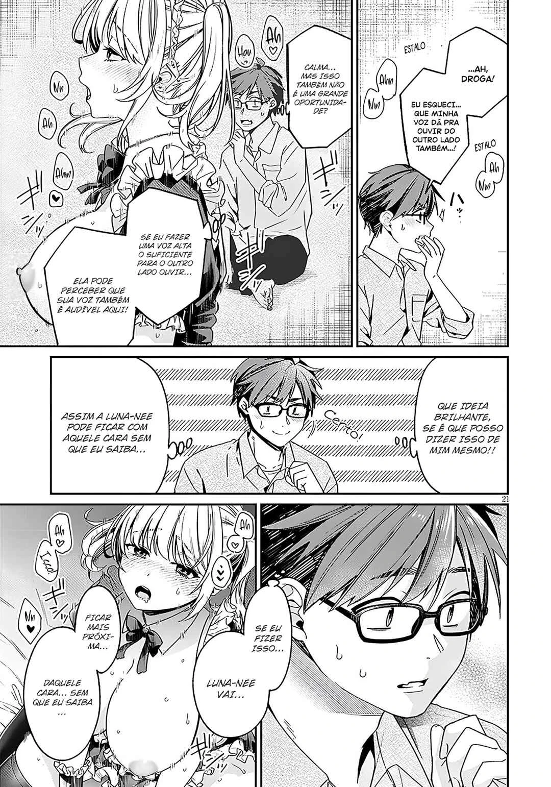 Kuse Tsuyo Kanojo wa Toko ni Izanau — Cap. 4, pág. 22