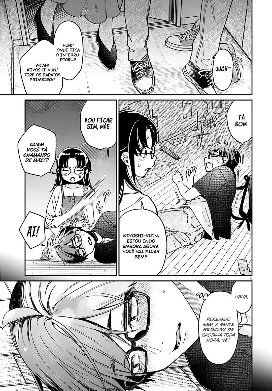 Kuse Tsuyo Kanojo wa Toko ni Izanau — Cap. 5, pág. 10