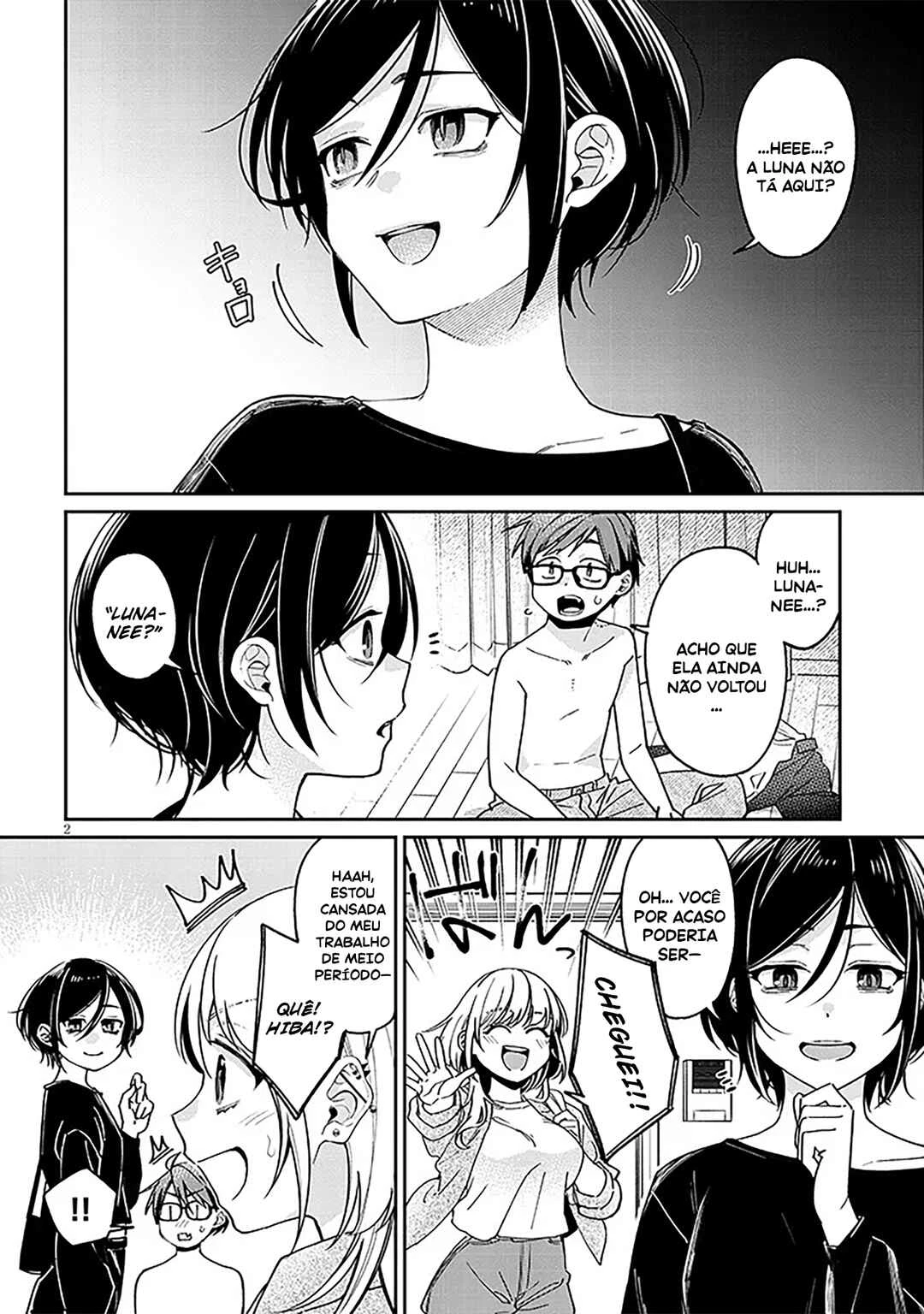 Kuse Tsuyo Kanojo wa Toko ni Izanau — Cap. 6, pág. 3