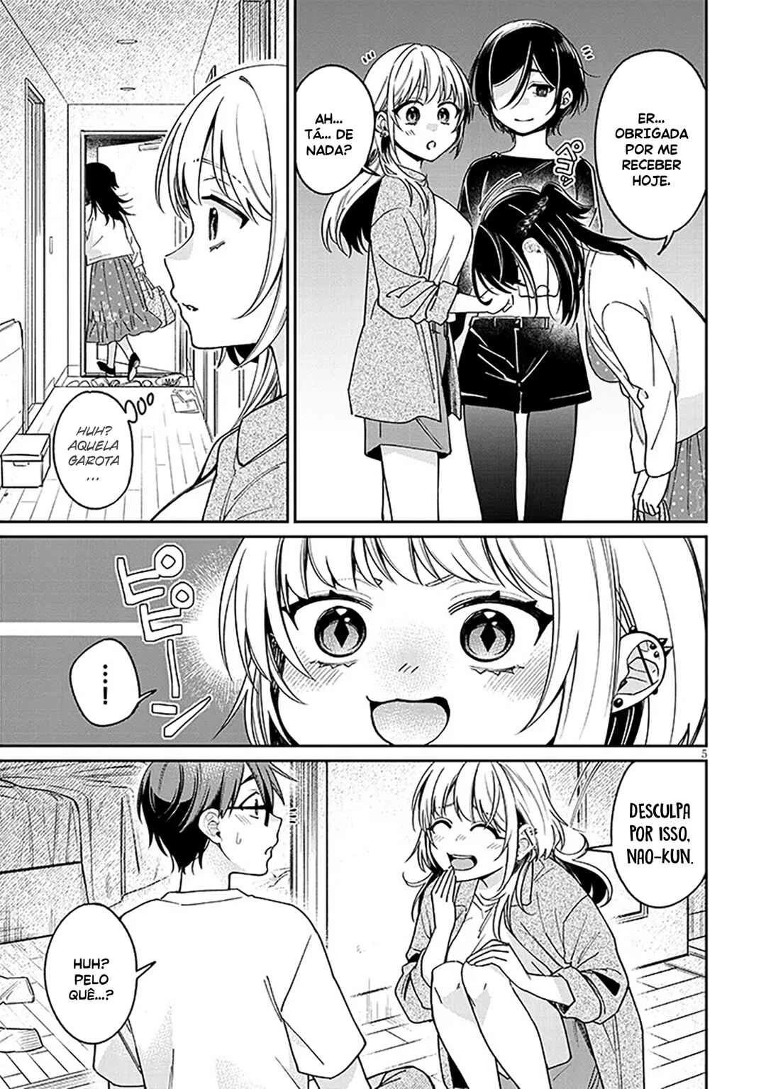 Kuse Tsuyo Kanojo wa Toko ni Izanau — Cap. 6, pág. 6