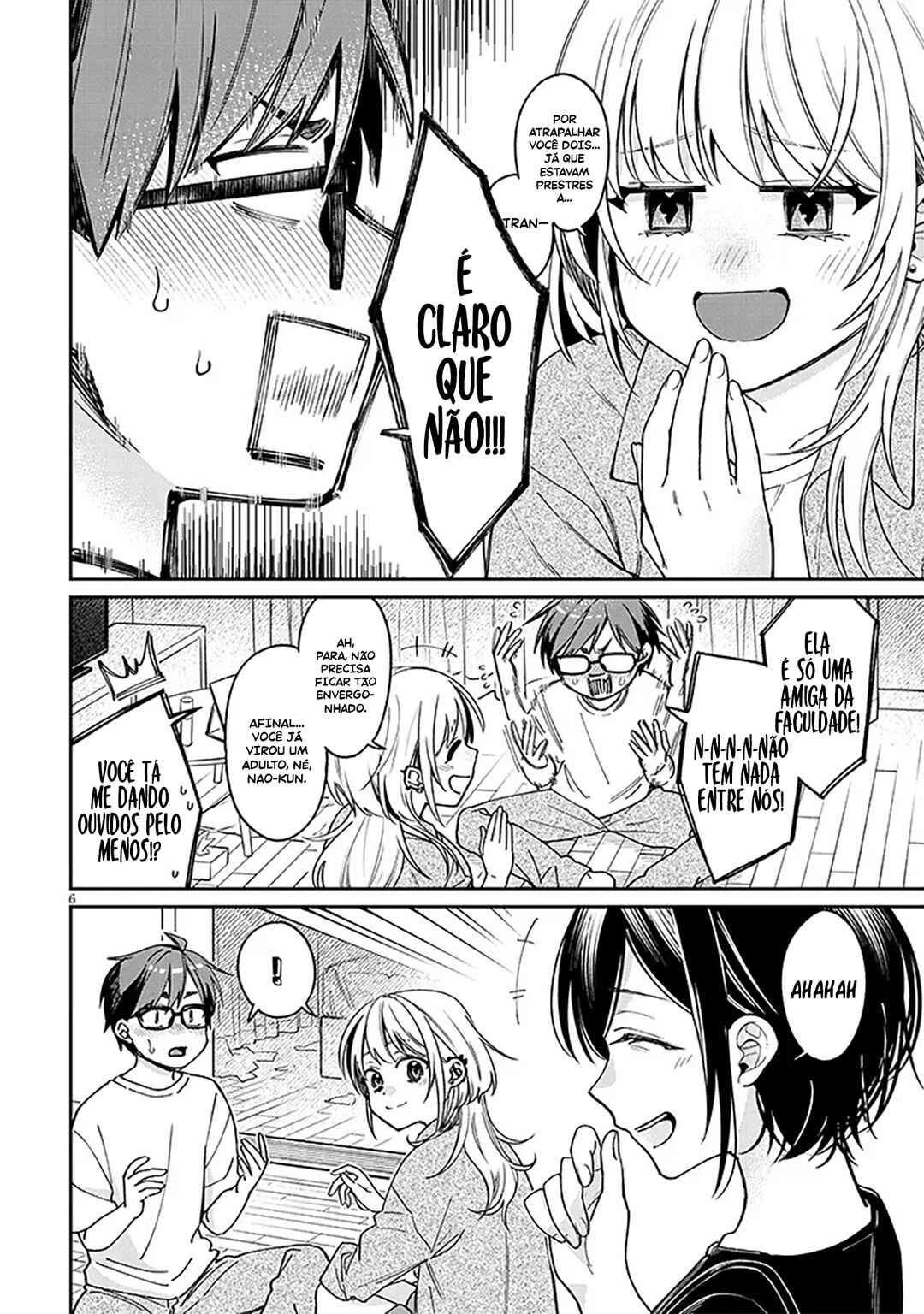 Kuse Tsuyo Kanojo wa Toko ni Izanau — Cap. 6, pág. 7