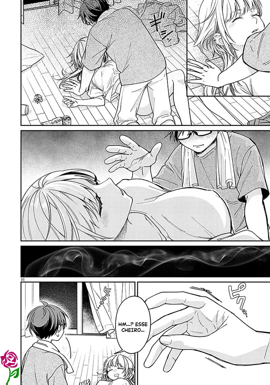 Kuse Tsuyo Kanojo wa Toko ni Izanau — Cap. 6, pág. 17