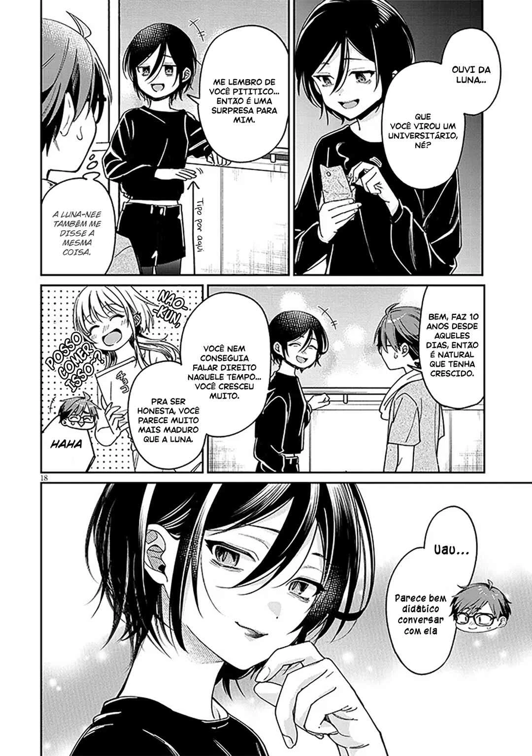 Kuse Tsuyo Kanojo wa Toko ni Izanau — Cap. 6, pág. 19