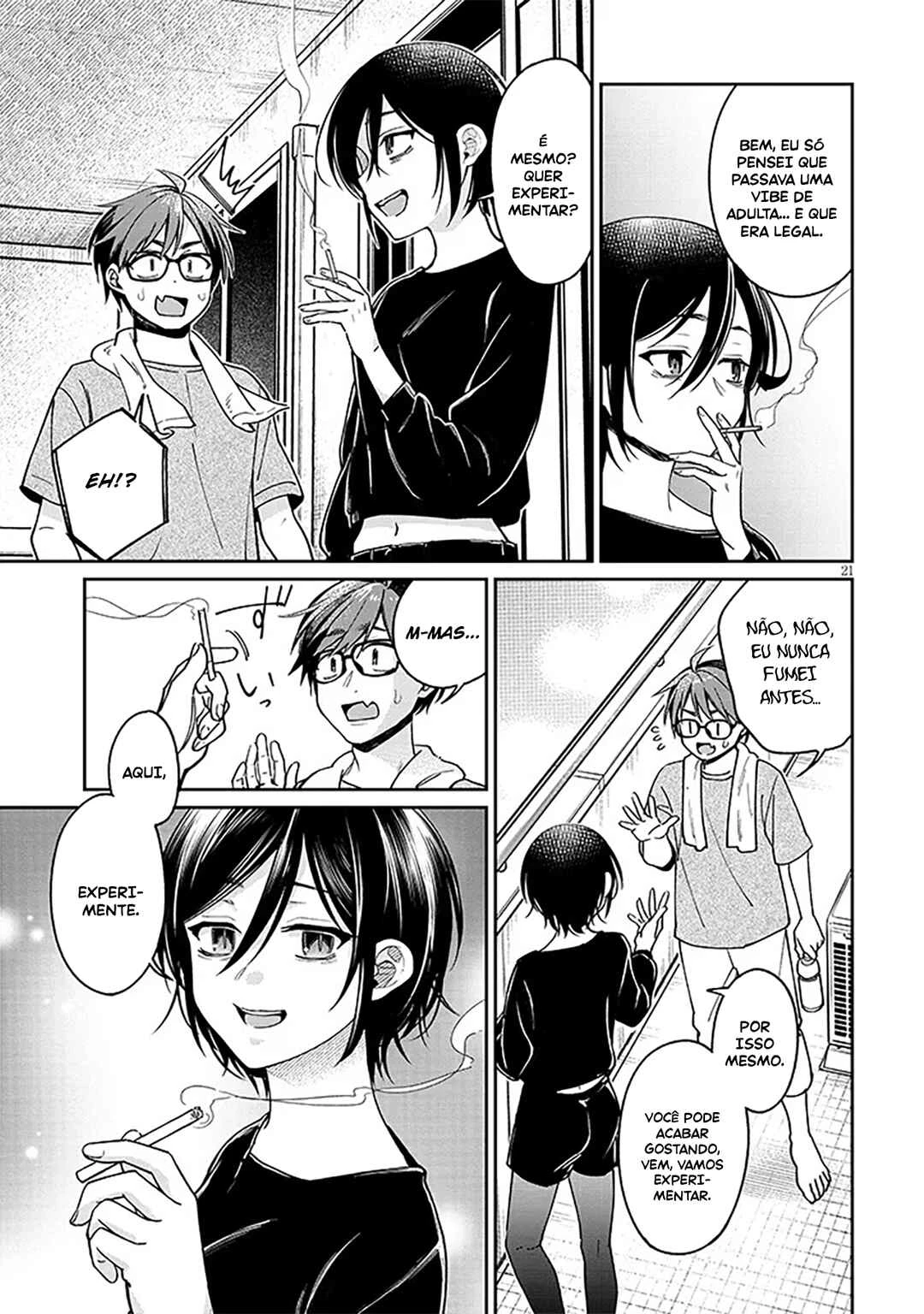 Kuse Tsuyo Kanojo wa Toko ni Izanau — Cap. 6, pág. 22