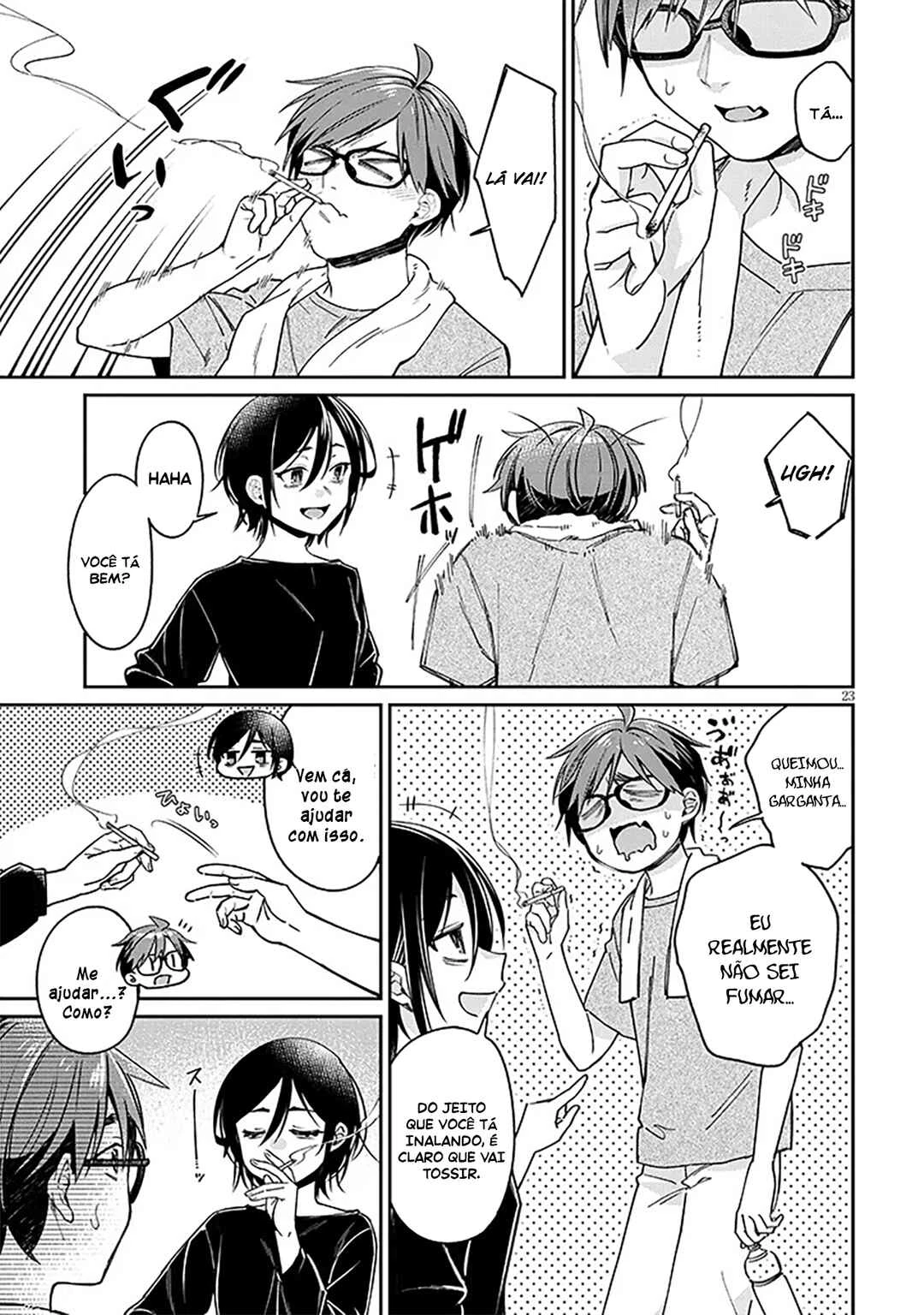 Kuse Tsuyo Kanojo wa Toko ni Izanau — Cap. 6, pág. 24