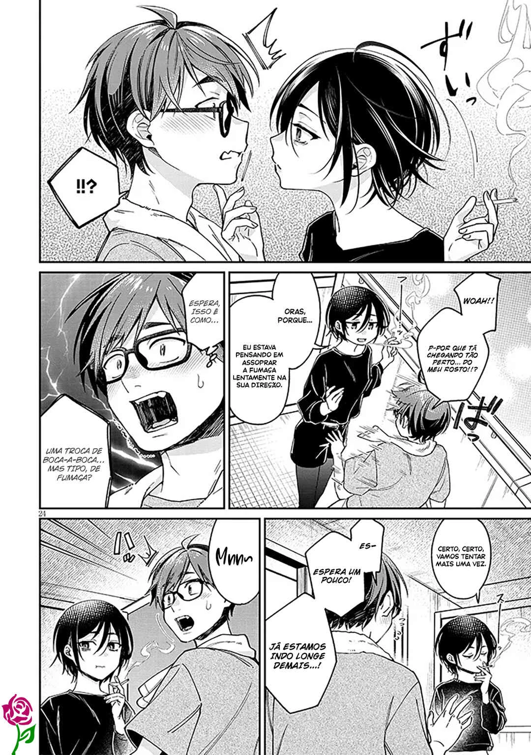 Kuse Tsuyo Kanojo wa Toko ni Izanau — Cap. 6, pág. 25