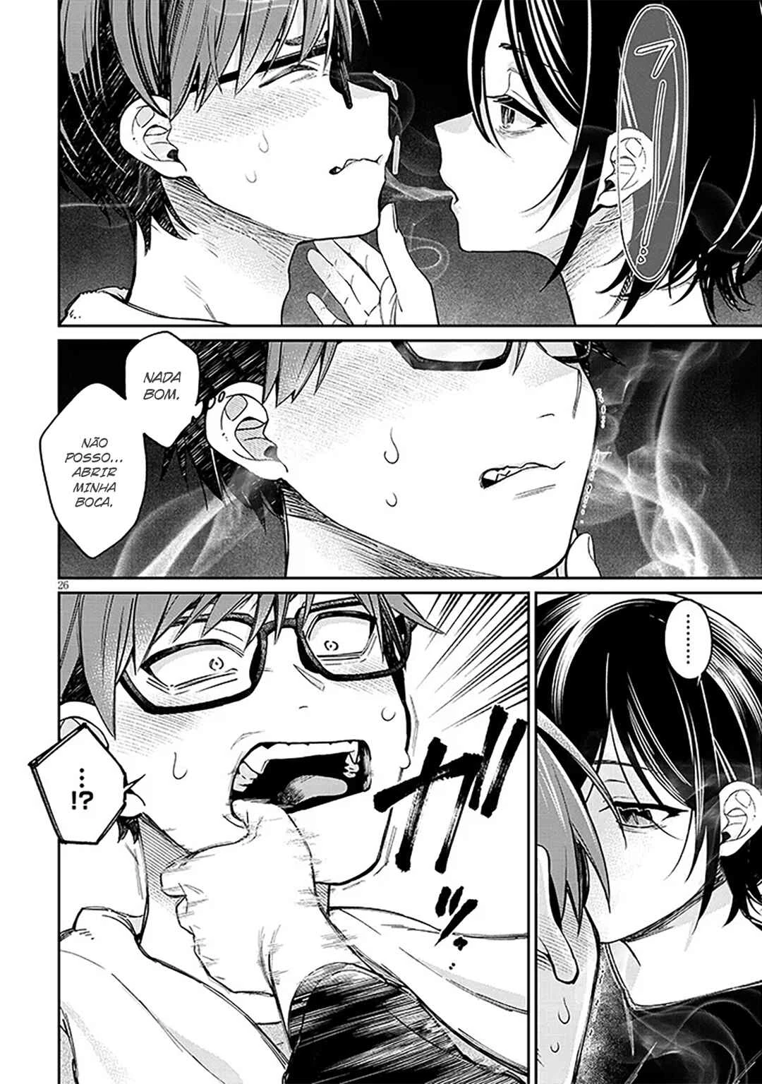 Kuse Tsuyo Kanojo wa Toko ni Izanau — Cap. 6, pág. 27