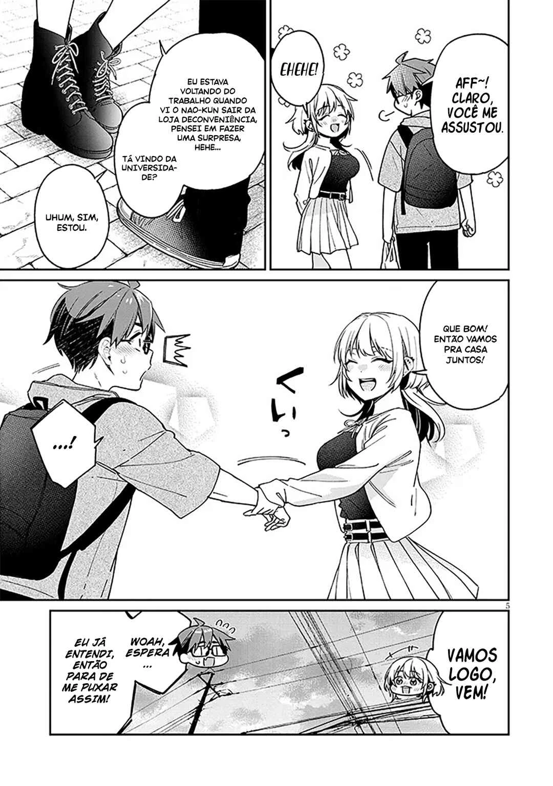 Kuse Tsuyo Kanojo wa Toko ni Izanau — Cap. 7, pág. 6