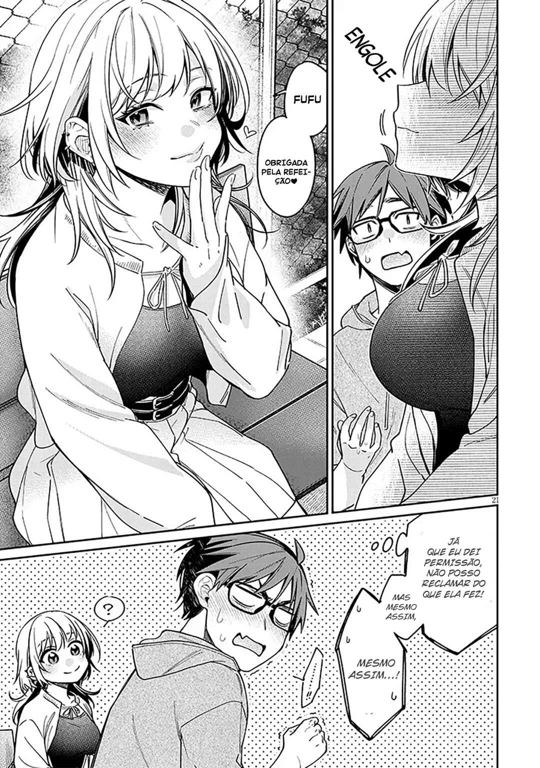 Kuse Tsuyo Kanojo wa Toko ni Izanau — Cap. 7, pág. 22