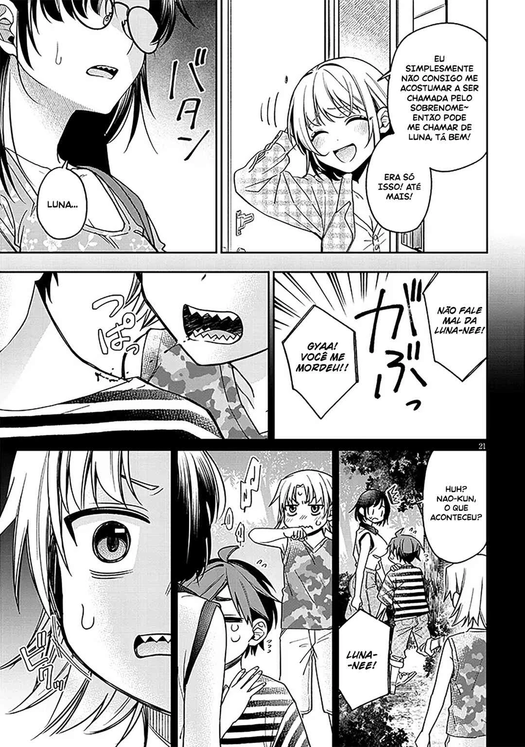 Kuse Tsuyo Kanojo wa Toko ni Izanau — Cap. 8, pág. 22