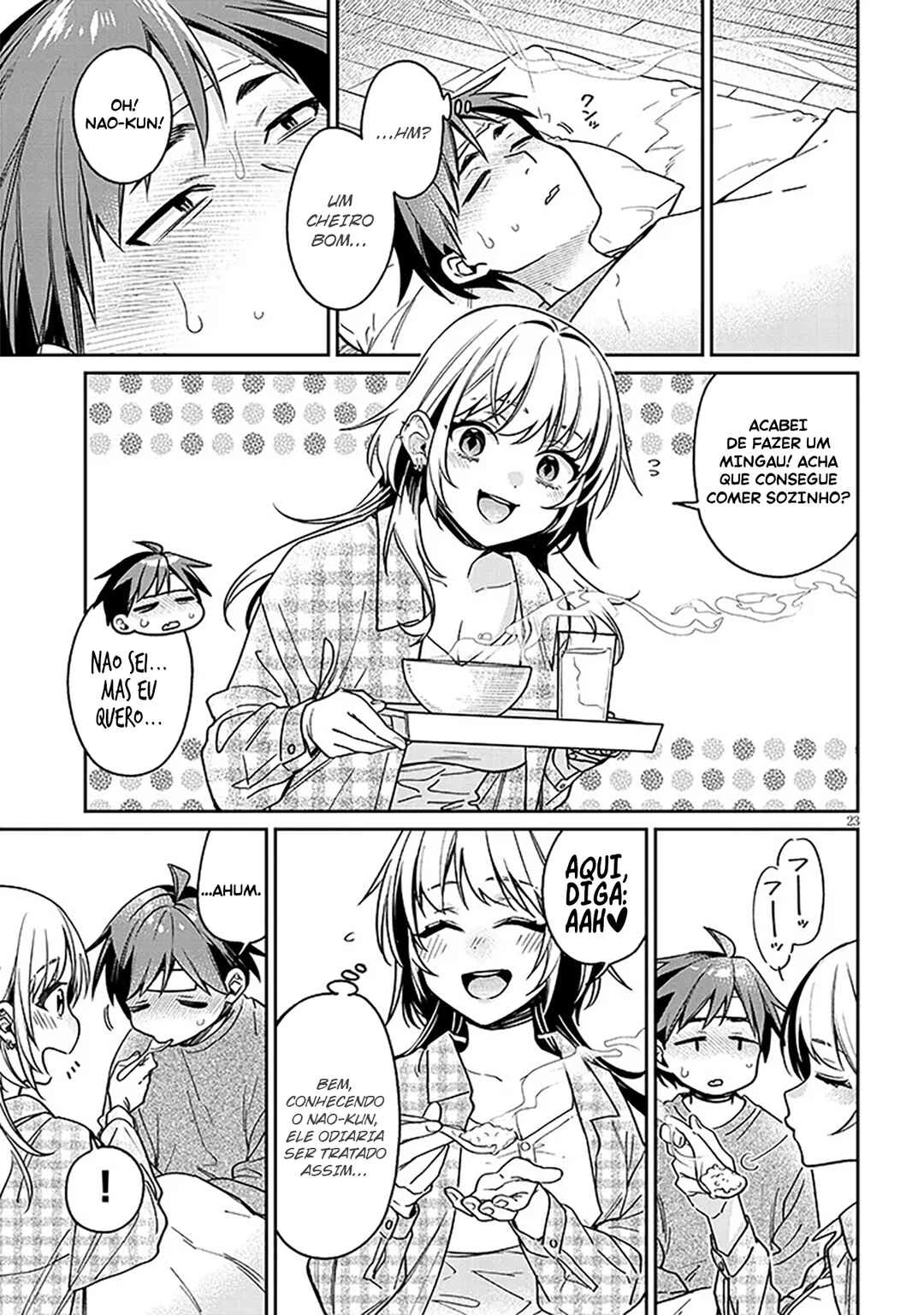 Kuse Tsuyo Kanojo wa Toko ni Izanau — Cap. 8, pág. 24