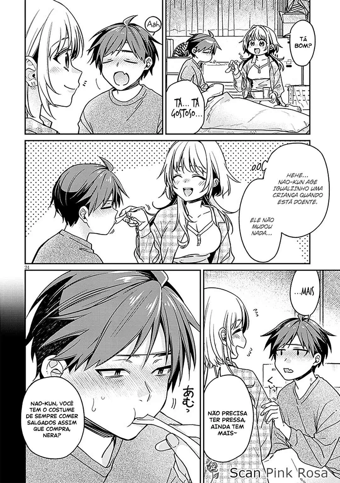 Kuse Tsuyo Kanojo wa Toko ni Izanau — Cap. 8, pág. 25