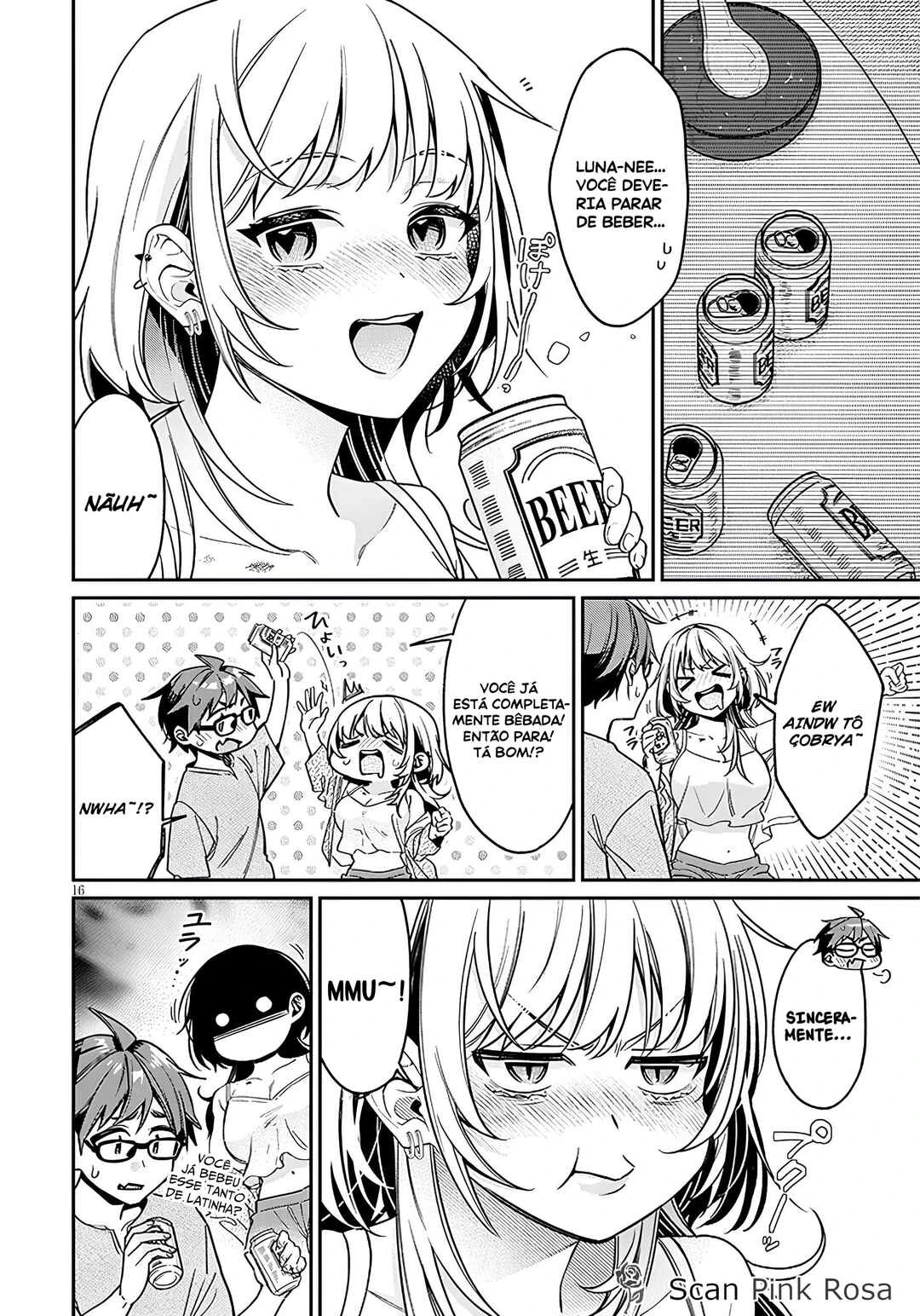 Kuse Tsuyo Kanojo wa Toko ni Izanau — Cap. 9, pág. 17