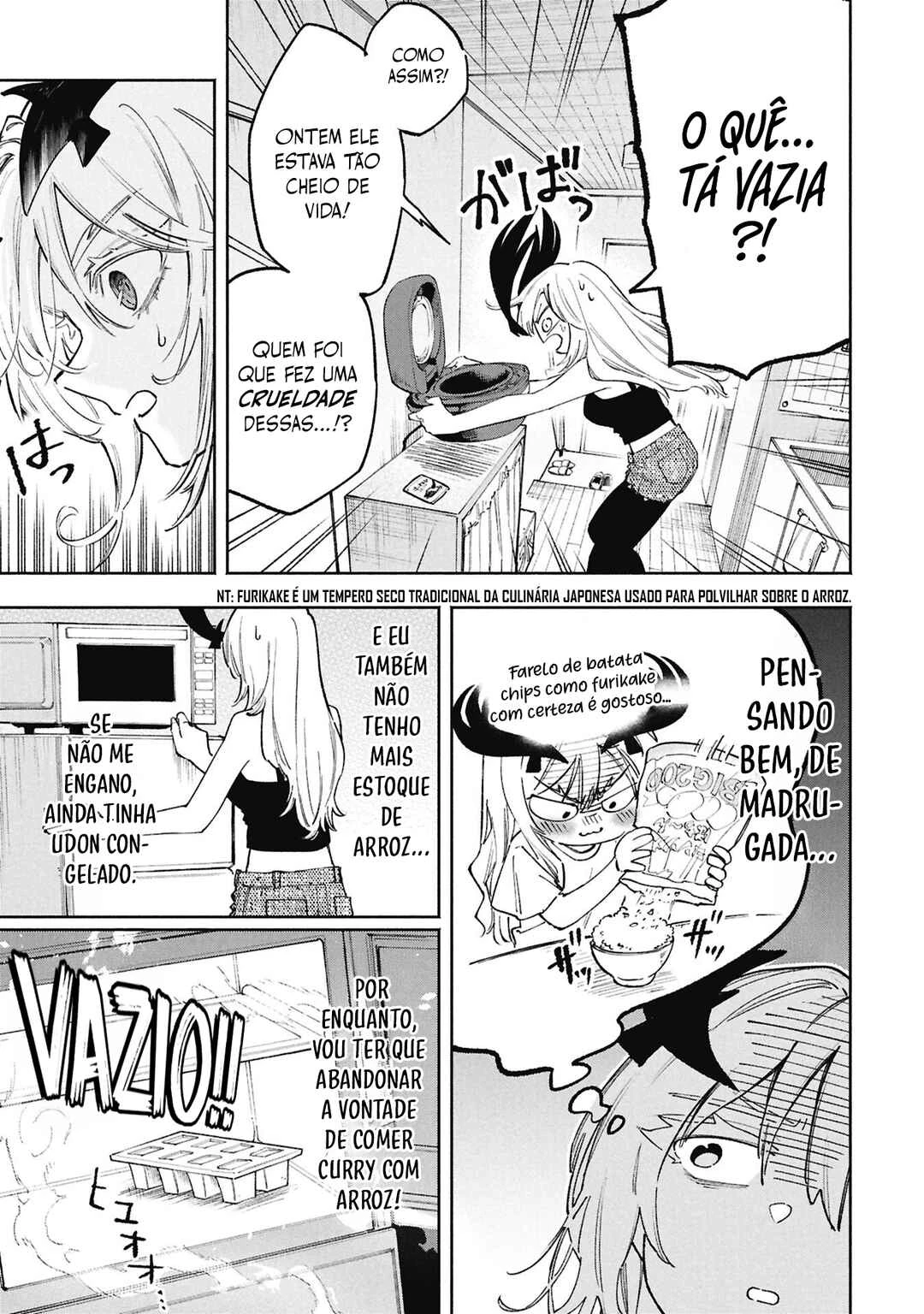Lucifer-san no Daraku Gohan — Cap. 2, pág. 7