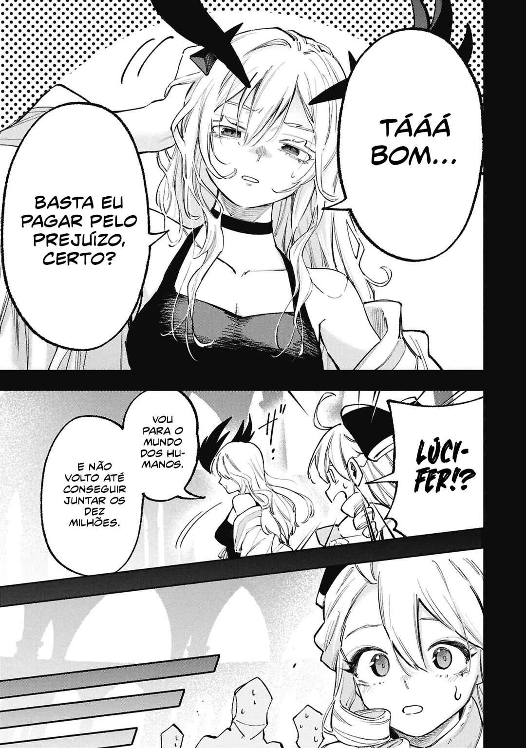Lucifer-san no Daraku Gohan — Cap. 3, pág. 7