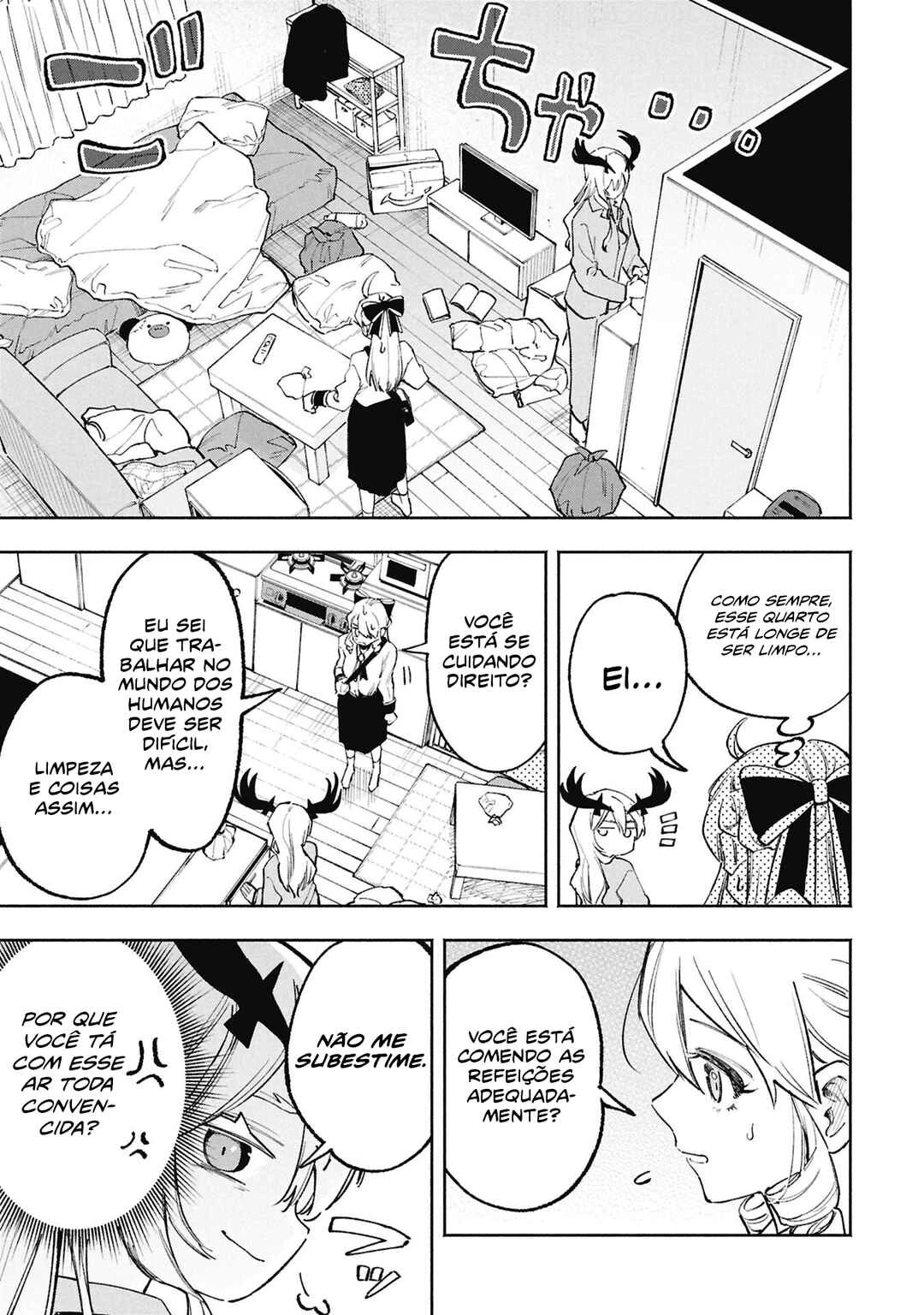 Lucifer-san no Daraku Gohan — Cap. 3, pág. 9