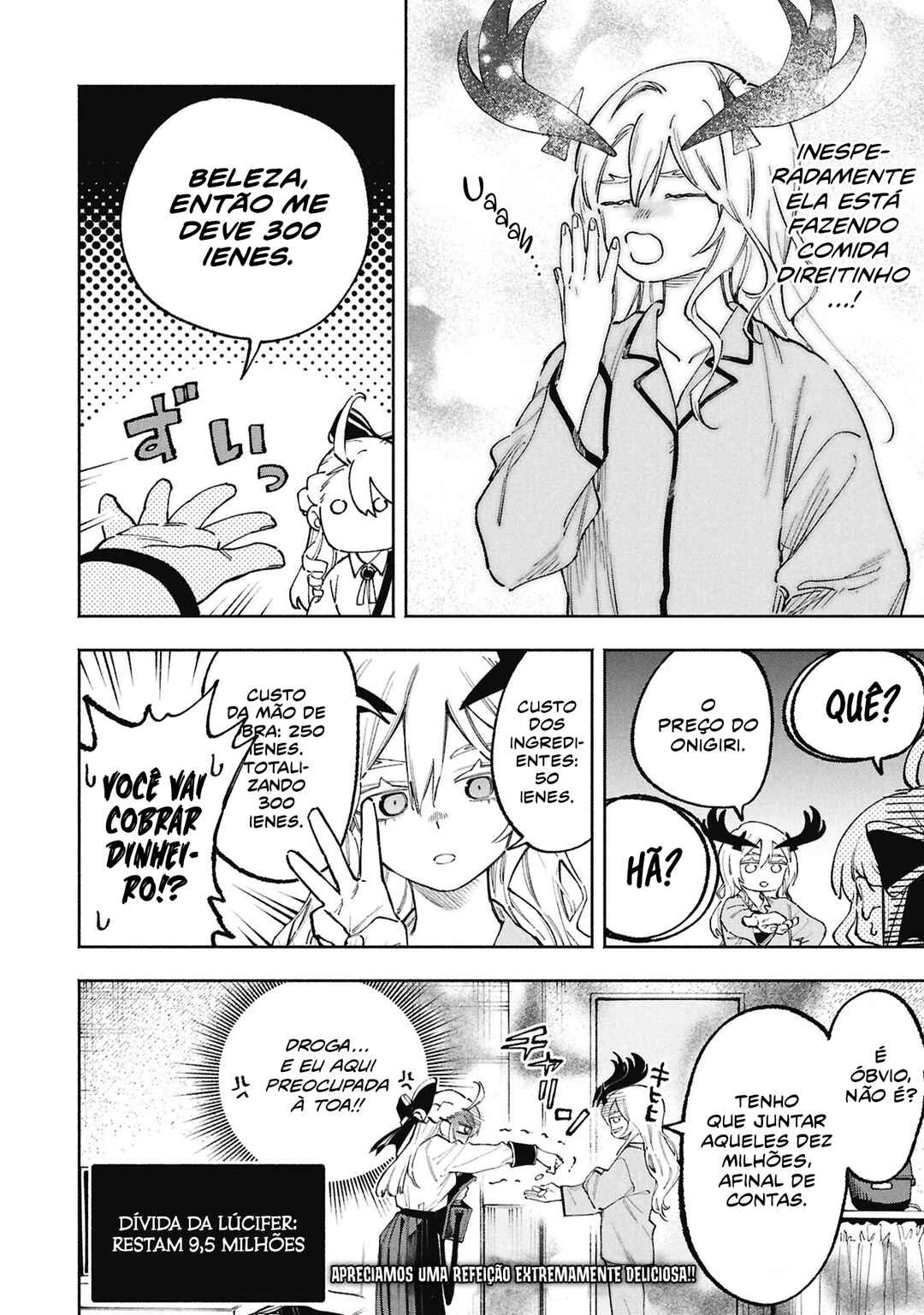 Lucifer-san no Daraku Gohan — Cap. 3, pág. 18