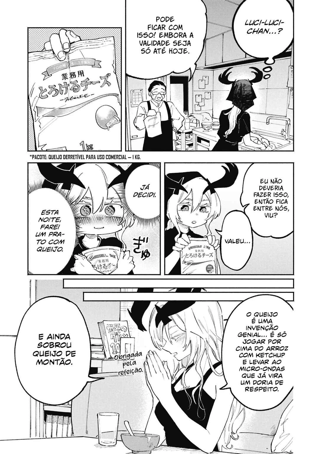 Lucifer-san no Daraku Gohan — Cap. 4, pág. 3