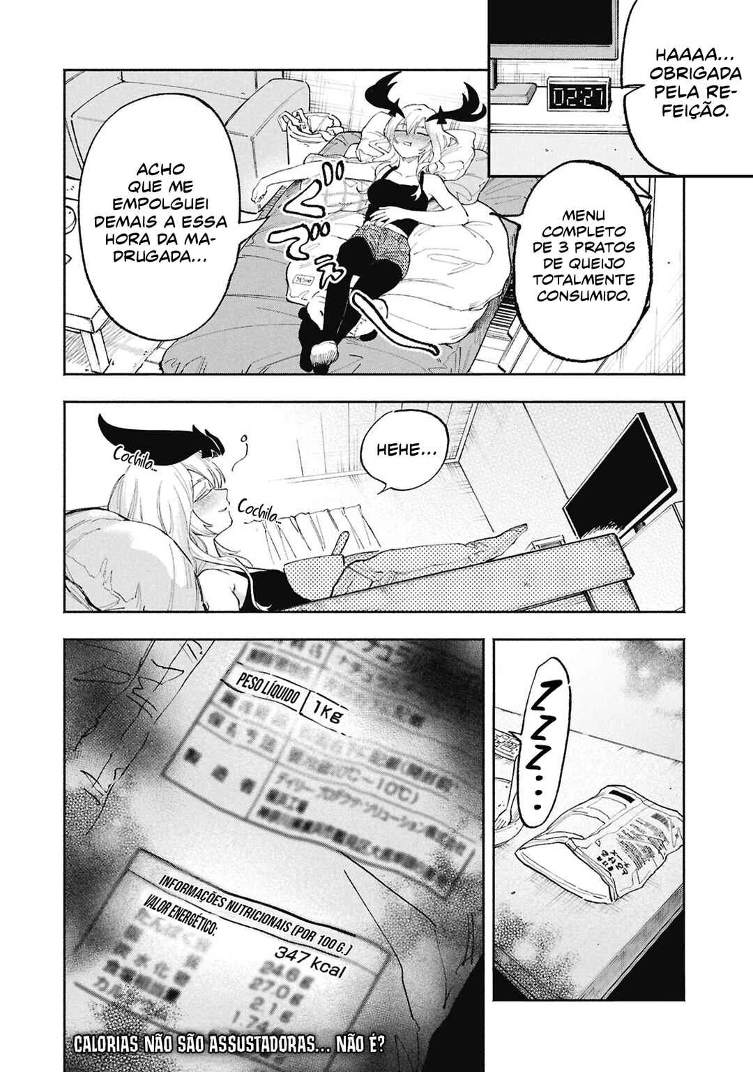 Lucifer-san no Daraku Gohan — Cap. 4, pág. 18