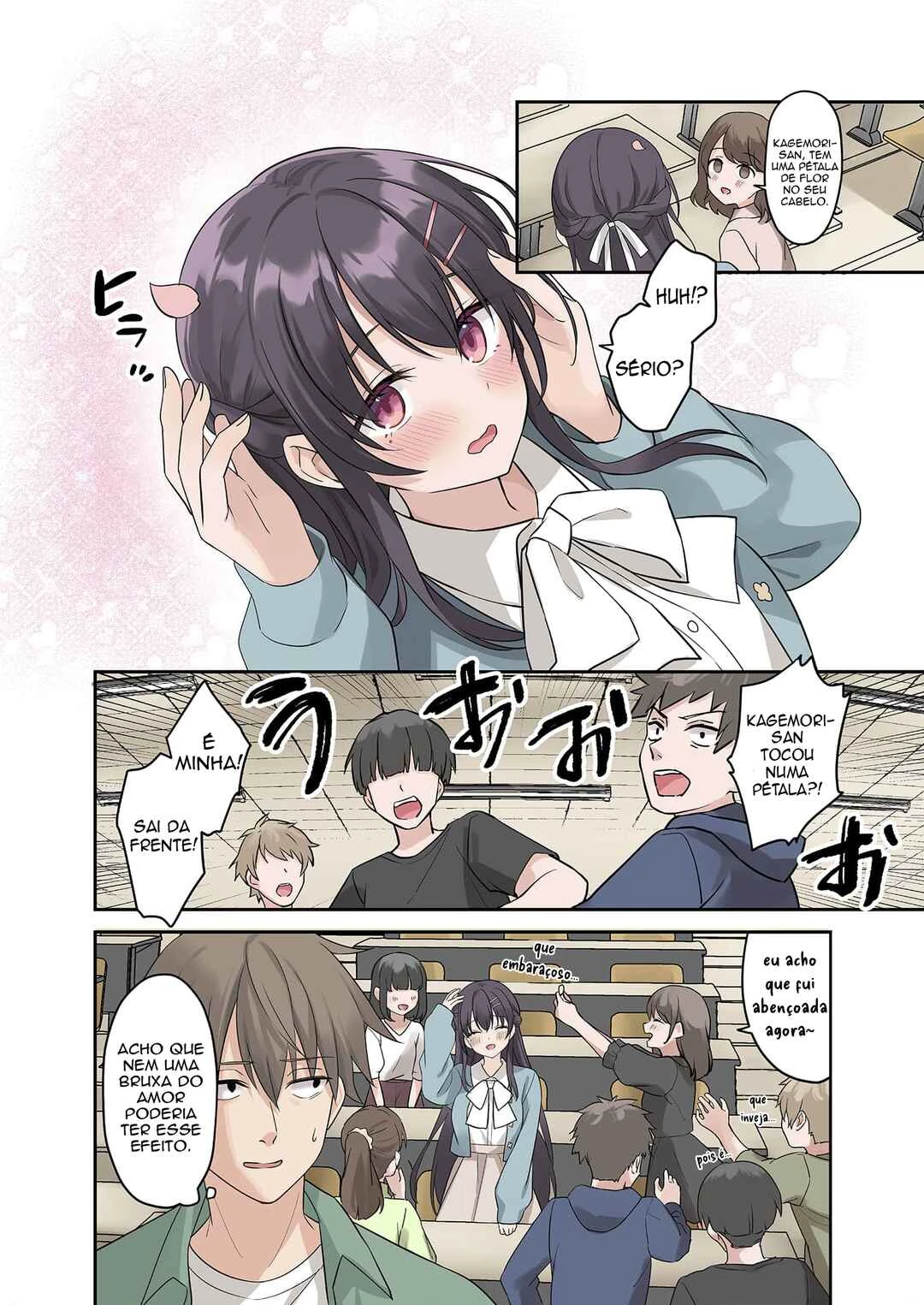 Lying Girlfriend Kagemori-san — Cap. 1, pág. 4