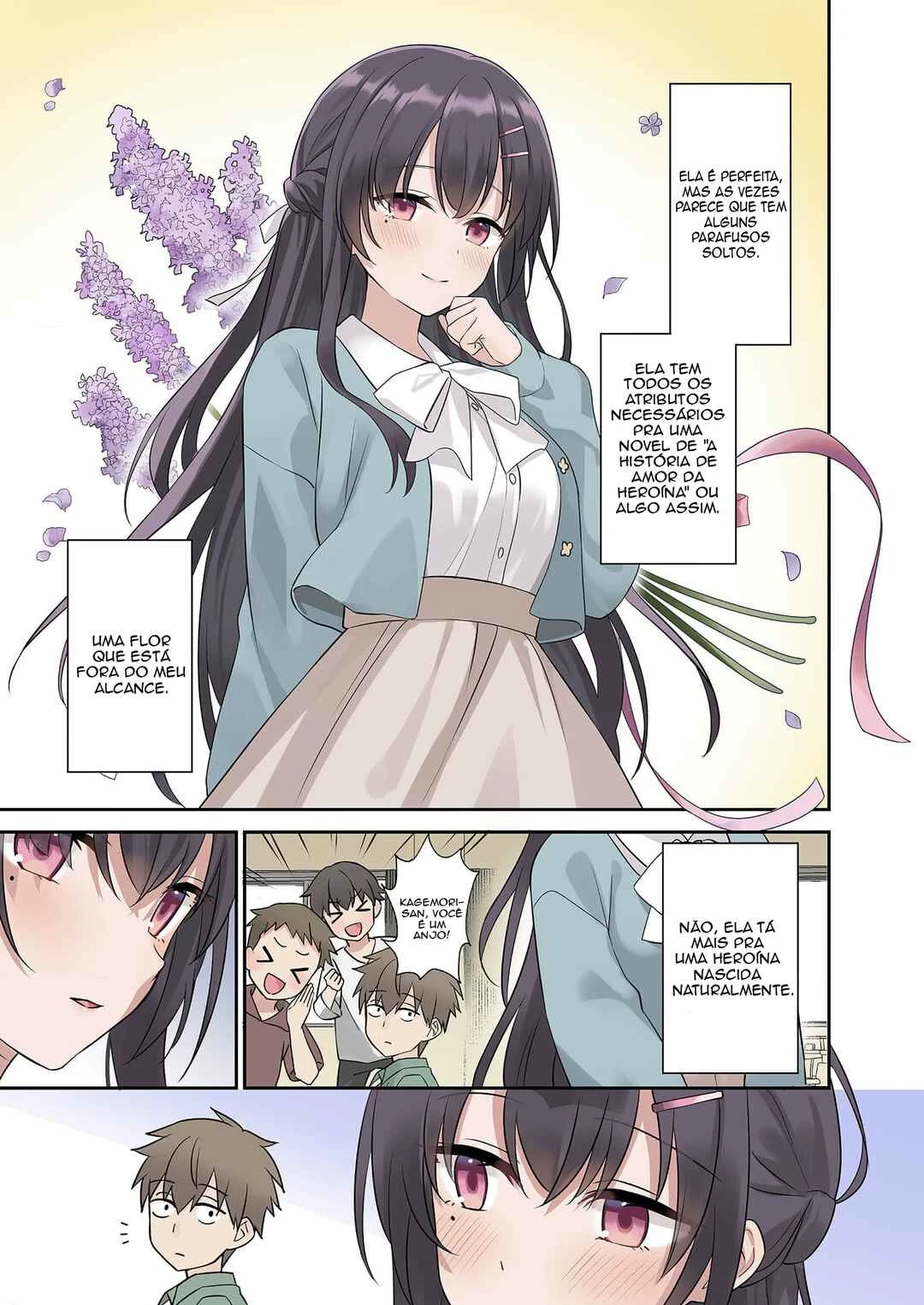 Lying Girlfriend Kagemori-san — Cap. 1, pág. 5