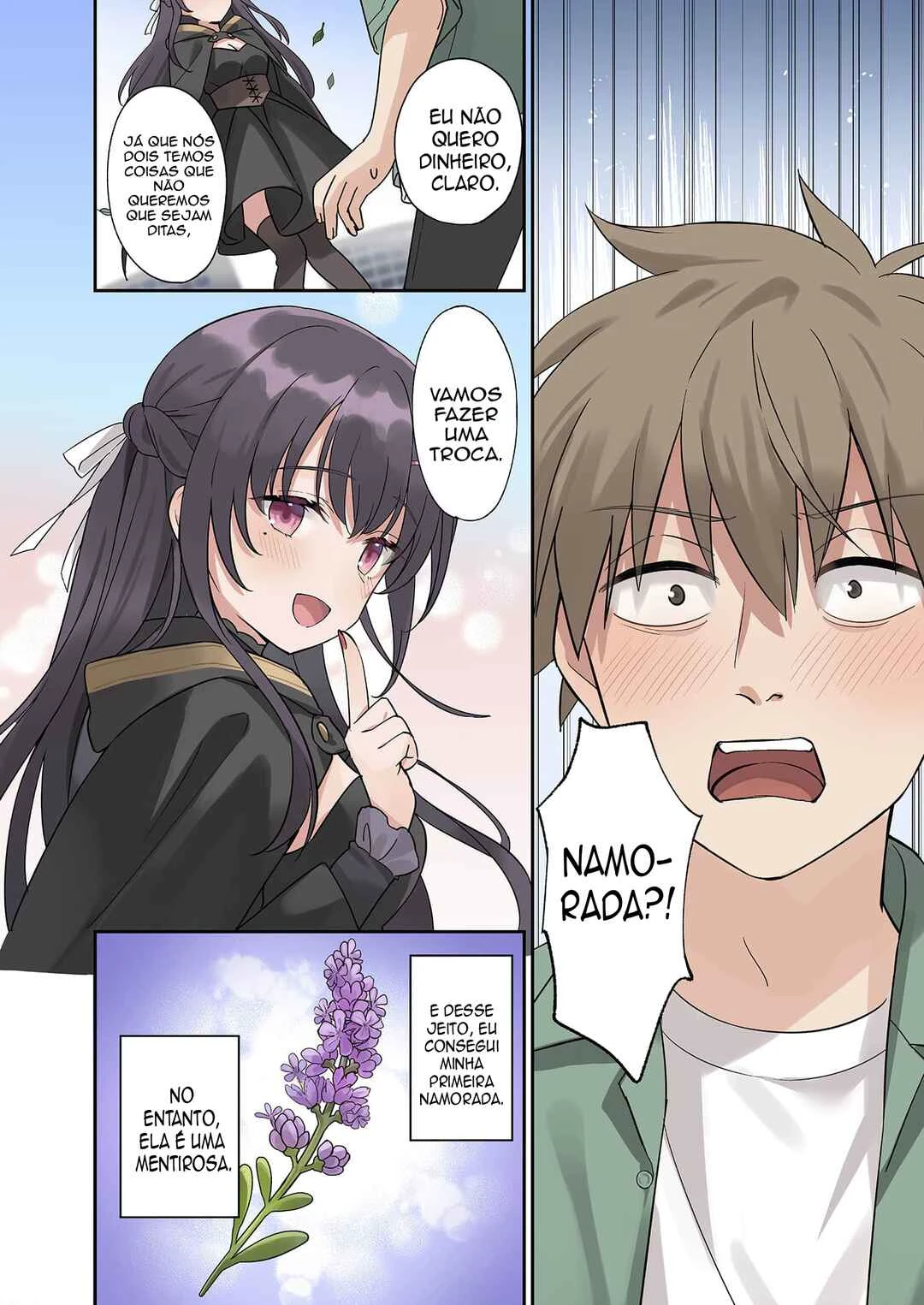 Lying Girlfriend Kagemori-san — Cap. 1, pág. 26