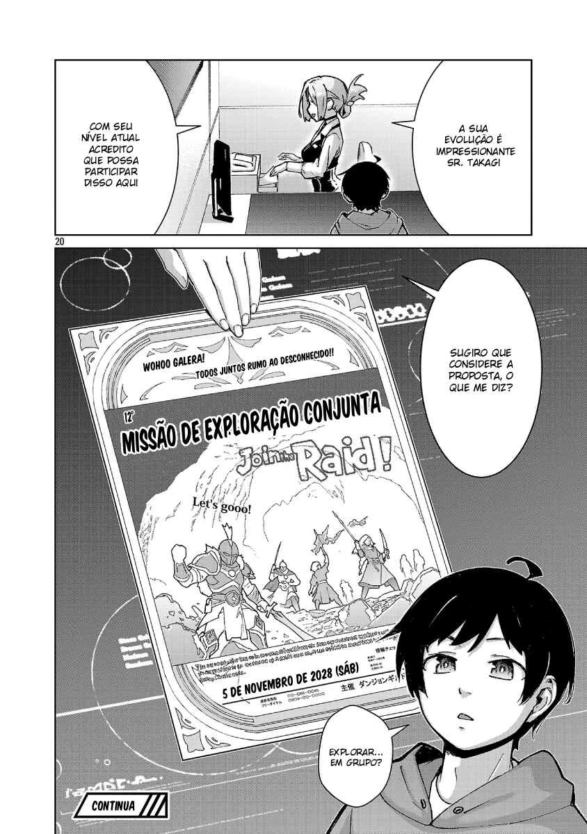 Mob kara Hajimaru Tansaku Eiyuutan — Cap. 24, pág. 21