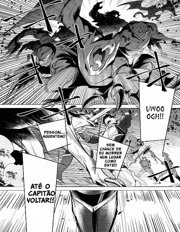 Netorare Tsuihousareta Saikyou Kishi Danchou no Ossan, Katainaka de Eiyuu ni Matsuriagerareru — Cap. 1, pág. 4